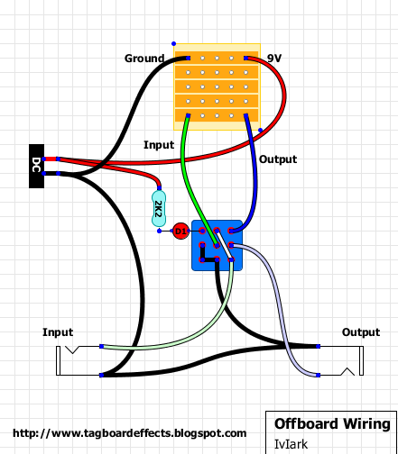 Guitar FX Layouts: Offboard wiring