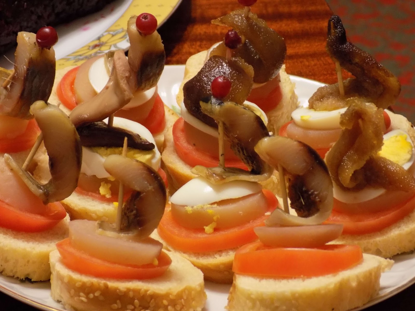 Бутерброды кораблики