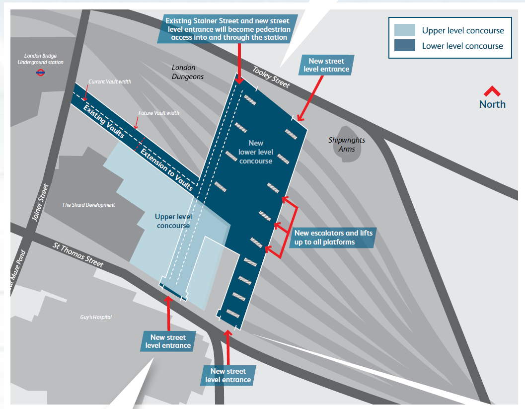 London Bridge Station Map Thameslink And London Bridge – Background, Progress And Still Some  Confusion - London Reconnections