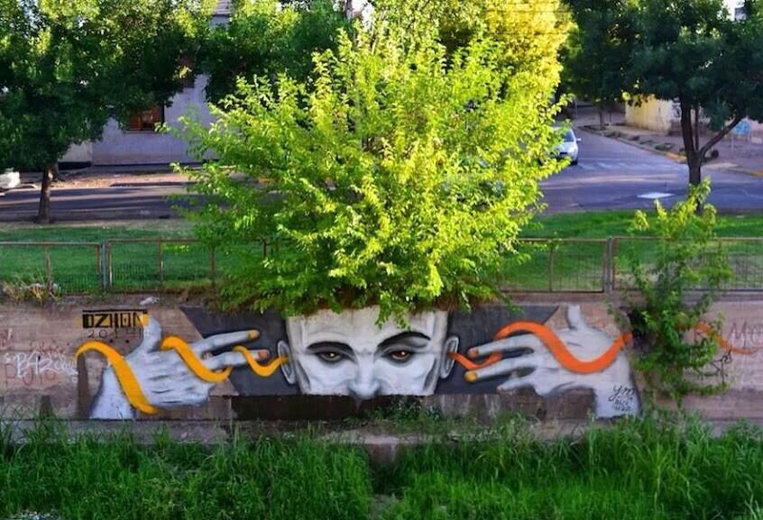 Arte + Naturaleza: 40 ejemplos de arte urbano natural - EcoSiglos