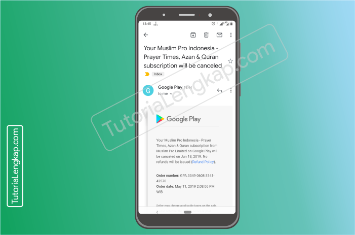Tutorialengkap.com 6 cara berhenti berlangganan layanan aplikasi berbayar dari google pay store