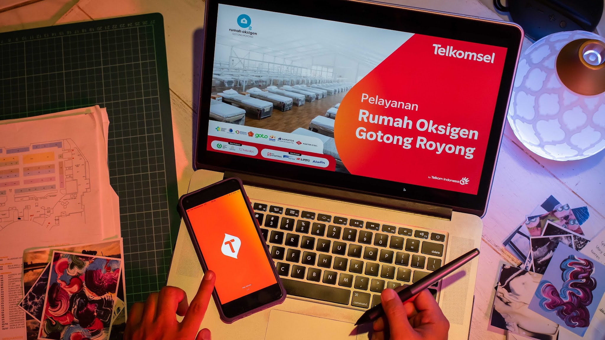 Dukung Operasional Rumah Oksigen Gotong Royong, Langkah Nyata Telkomsel Bantu Penanganan Pandemi