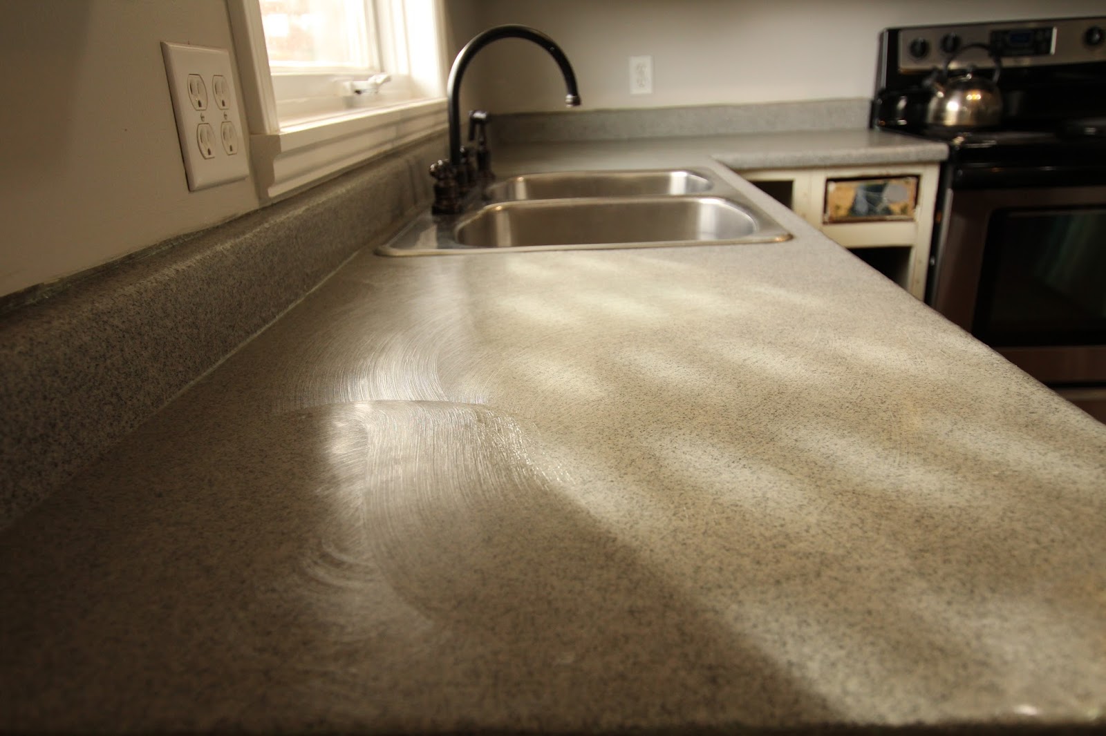 D I Y D E S I G N Faux Granite Counter Top