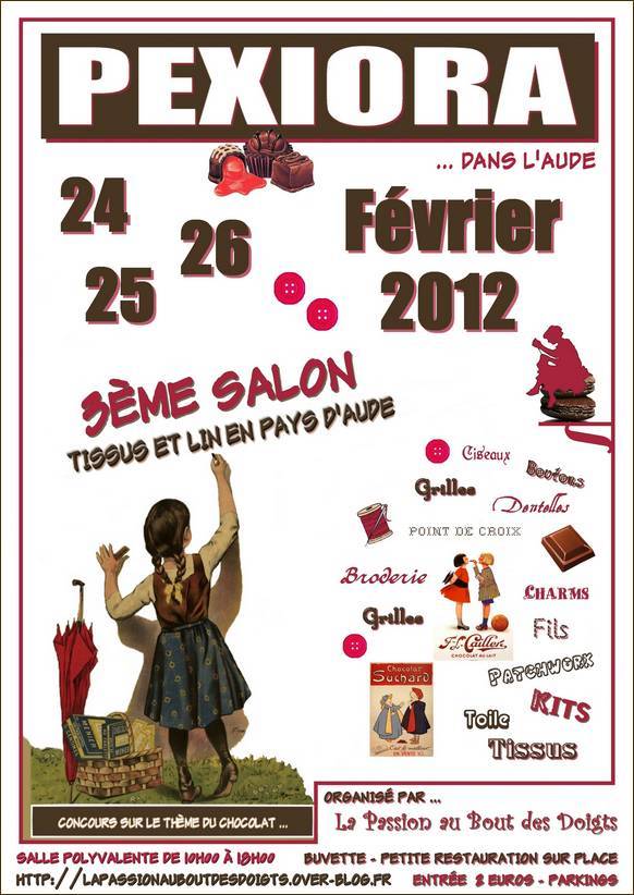 Le blog de l’Atelier des fées brodeuses Direction Pexiora