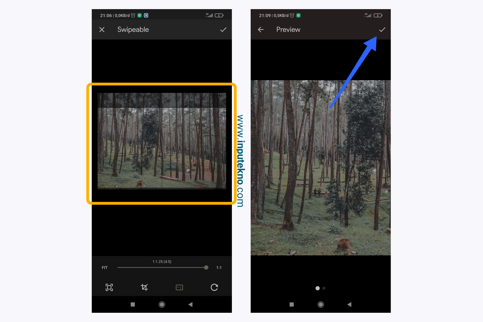 Simpel! Ini Cara Buat Foto Slide Instagram Nyambung (Multiple Panoramic