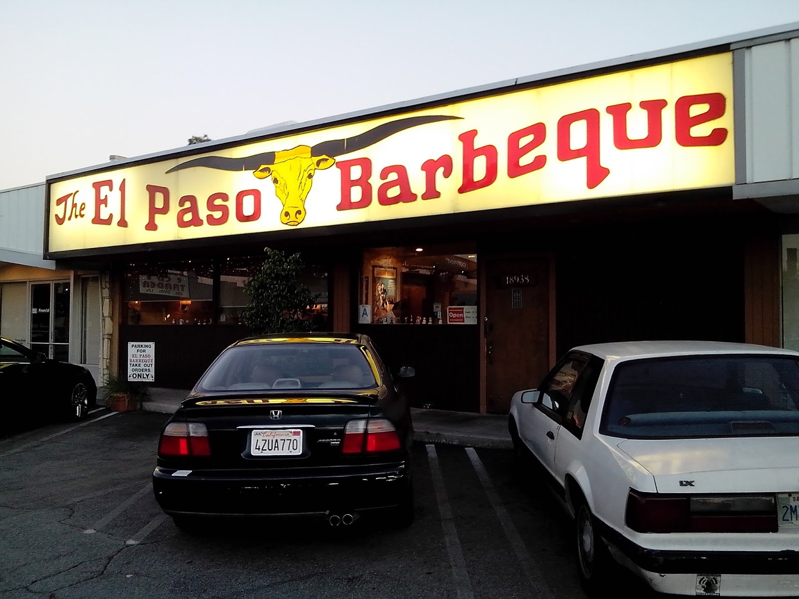 Armand's Rancho Del Cielo Tarzana's El Paso Barbecue Now History