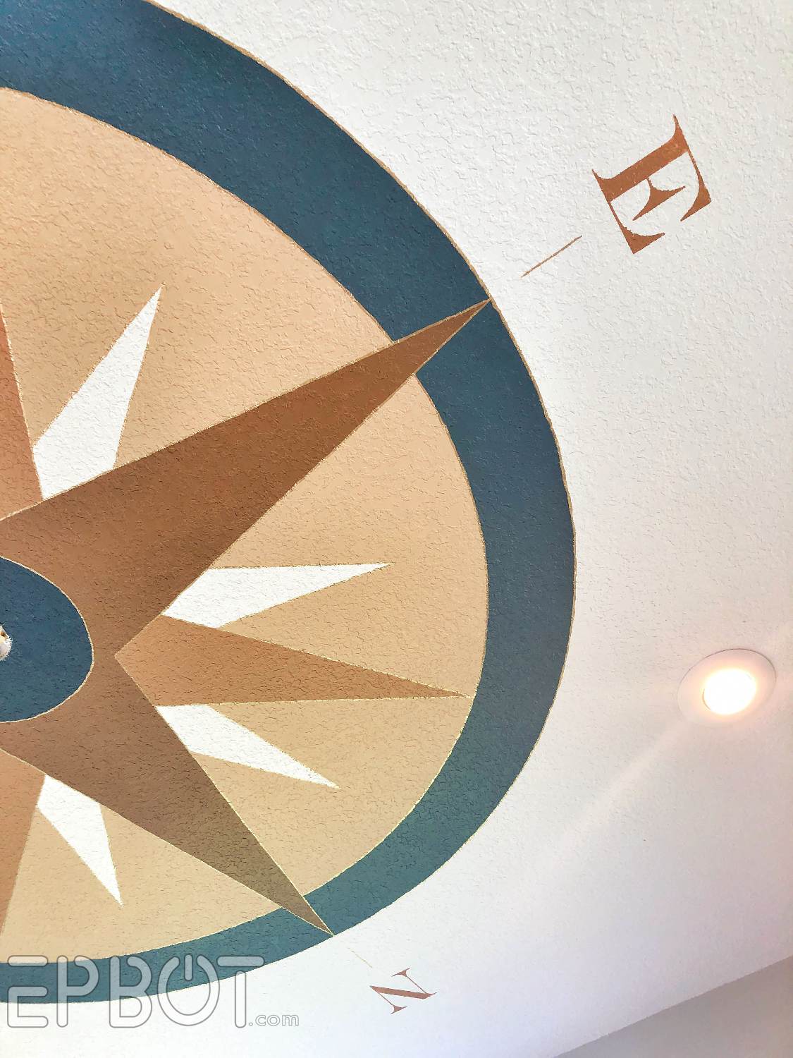 Epbot Let S Paint A Ceiling Compass Rose