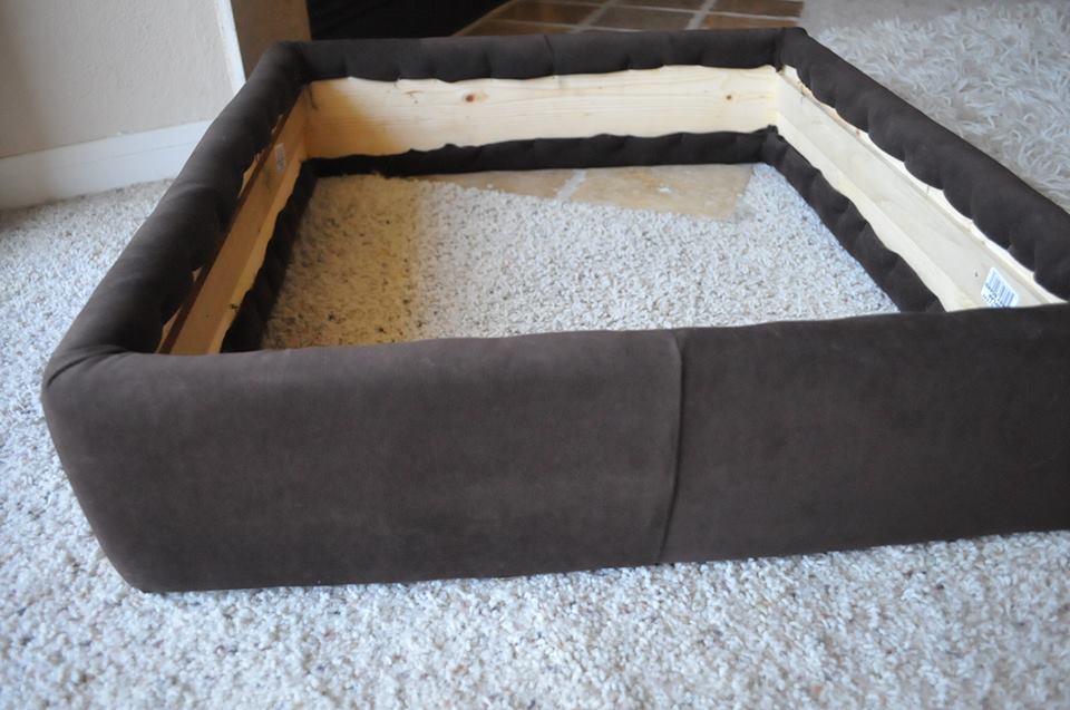 DIY Upholstered Dog Bed Nana Next Door