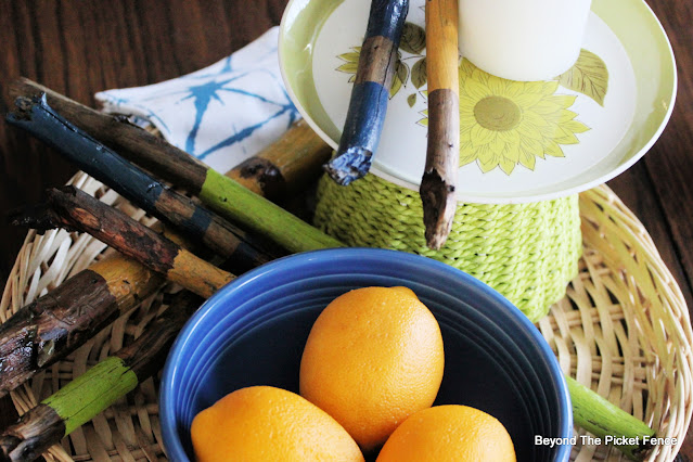 How to Make a Funky, Colorful, Summer Centerpiece from Thrift Store Finds