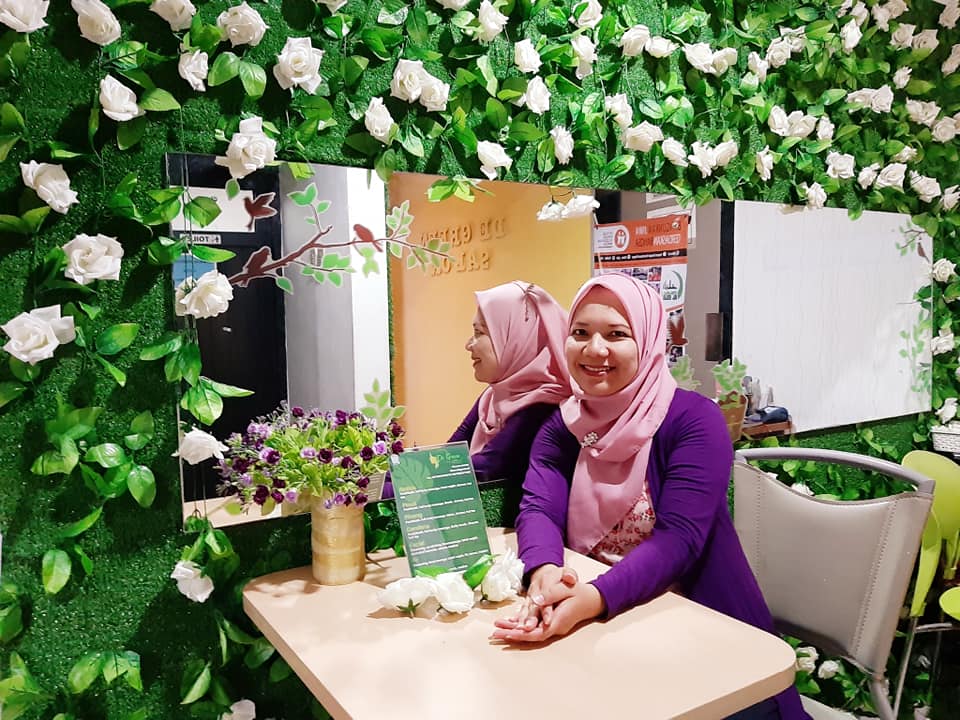 tips cara cantik dan segar di de green salon and spa khusus wanita facial body treatment creambath nurul sufitri travel blogger lifestyle review health