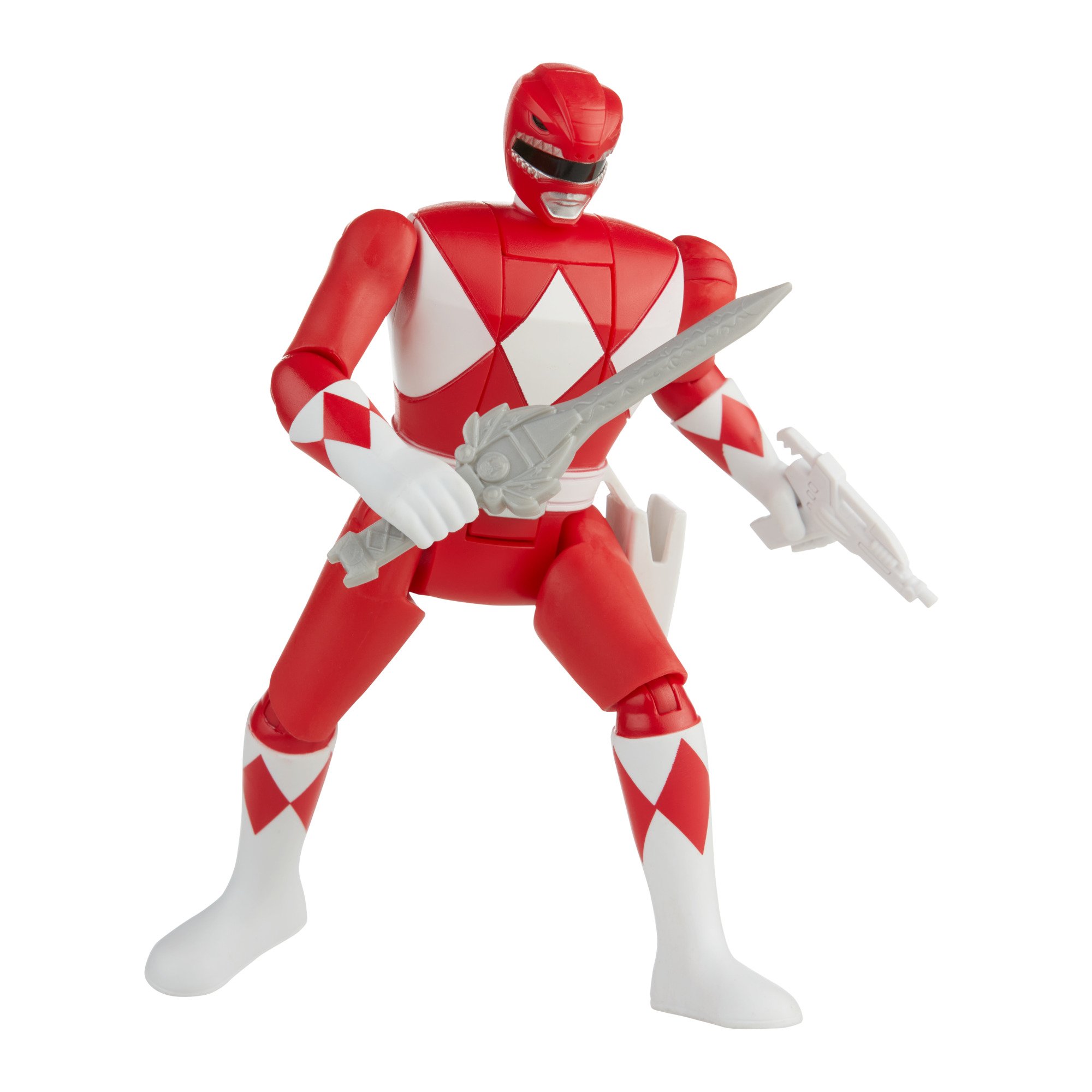 Power Rangers Retro-Morphin Red Ranger, Blue Ranger, Black Ranger ...