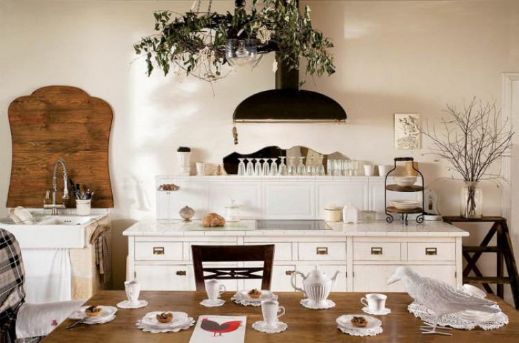 Entre Barrancos (DECORACIÓN): La cocina centro del hogar 1