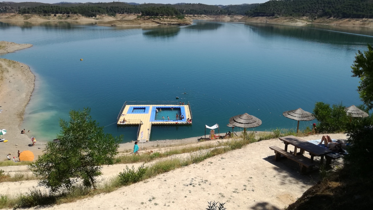 Praia Fluvial Albufeira Barragem de Santa Clara