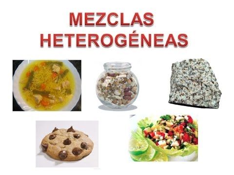 Mezclas Heterogénea.