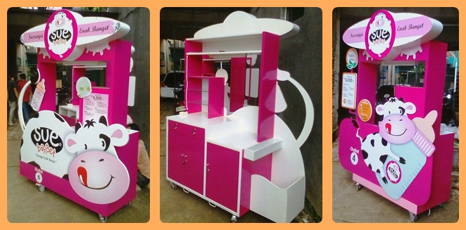 Info Franchise Susu Murni Brand SUE Gerobak Unik Bandung