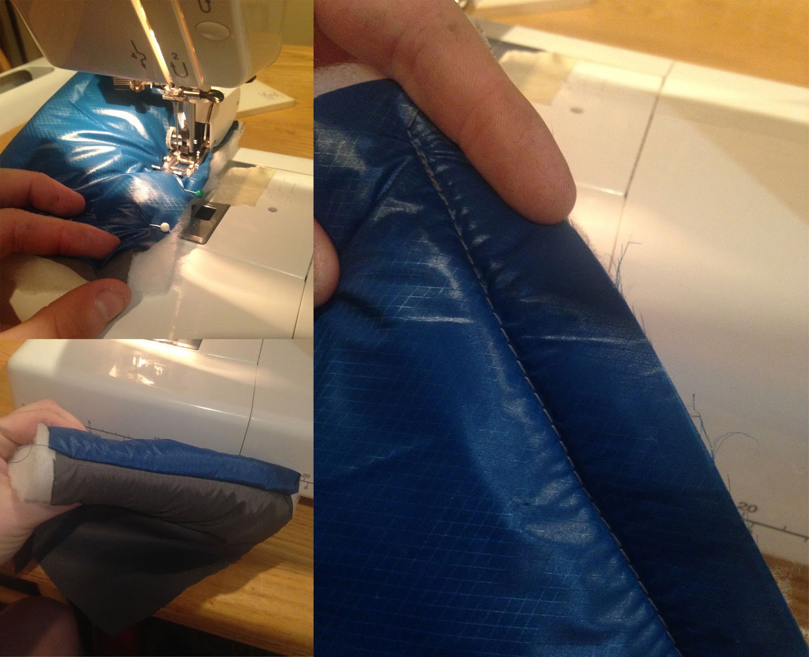 Wayfinder Ali DIY 20°F Ultralight Backpacking Quilt Part 3 Pinning