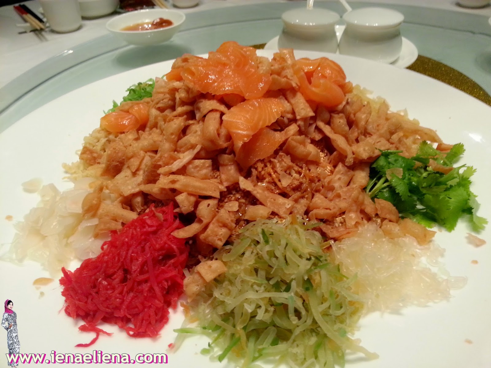 GLOBALTIUM CNY DINNER AT SRING GARDEN KLCC - Lou Sang !