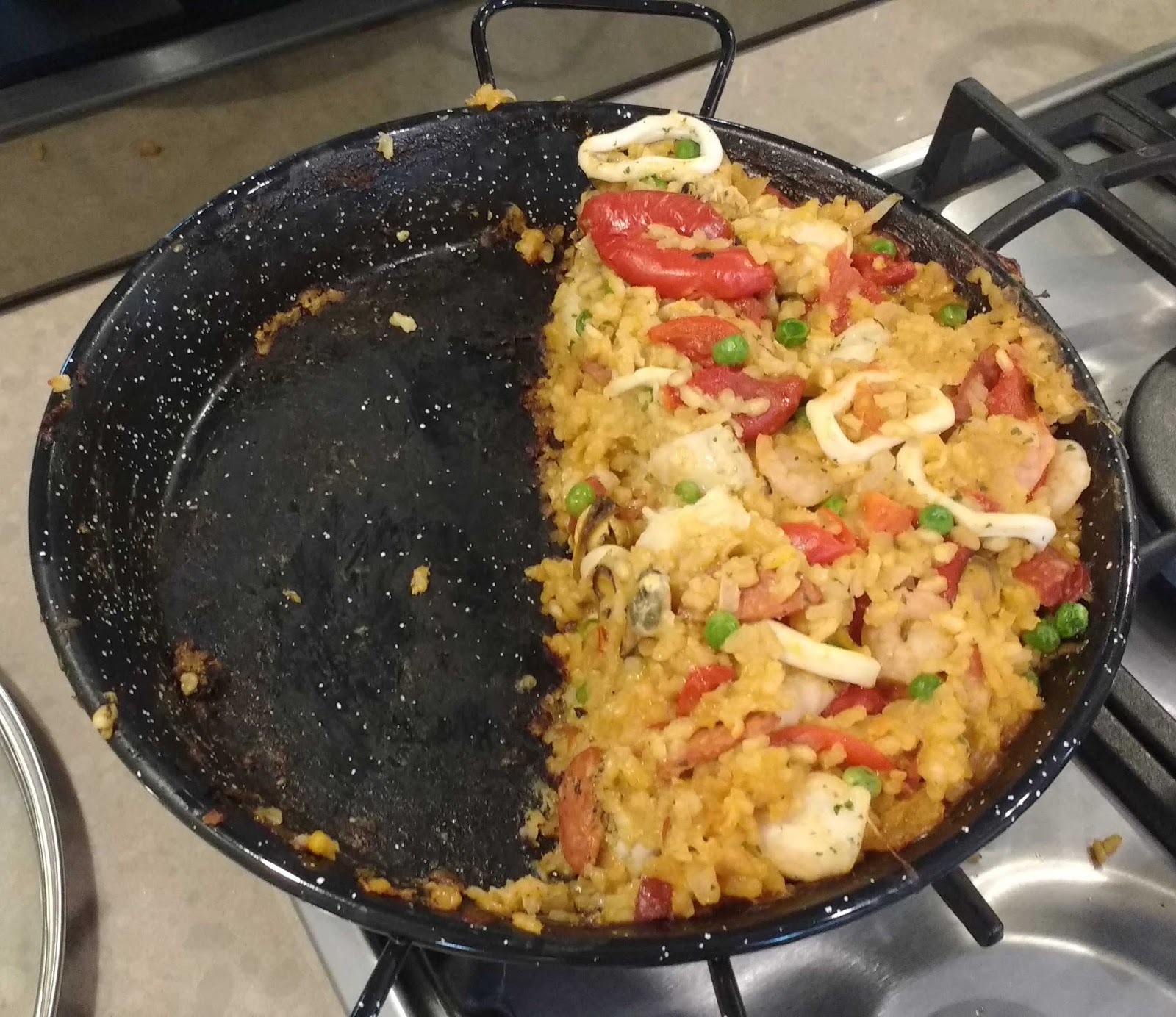 Cast Iron Paella Recipe by Tasty