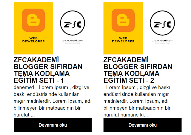 Blogger Devamını Oku Eklentisi
