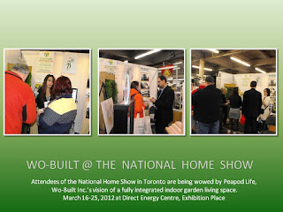 Wo-Built  at the National Home Show 2012, Peapod Life - an affordable sustainable home addition, photos: Olga Goubar @ wobuilt.com