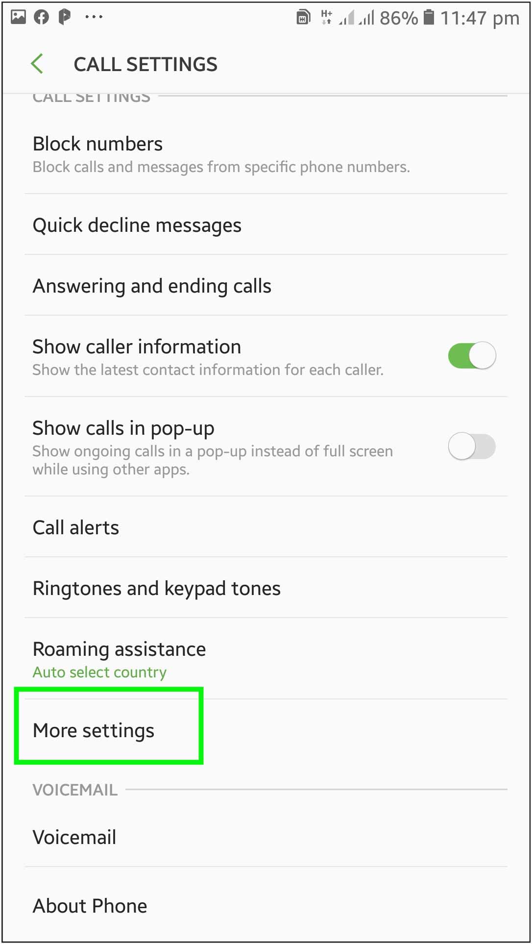Call forwarding in Samsung J7 Max How to setup call forwarding