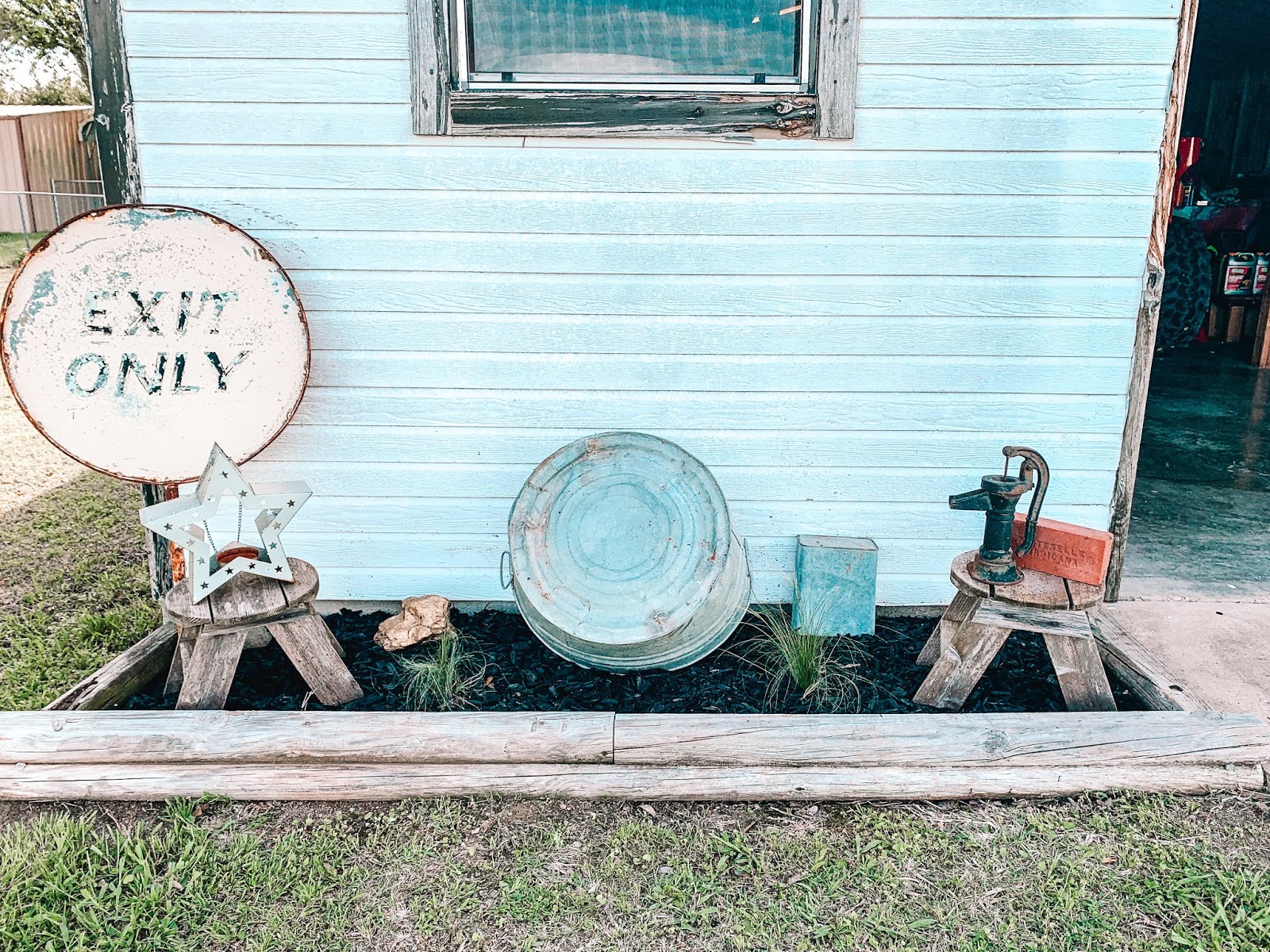 {Quarantine Home Project 1 // Flowerbed Update} HALL AROUND TEXAS