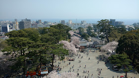 Odawara Castle view from top