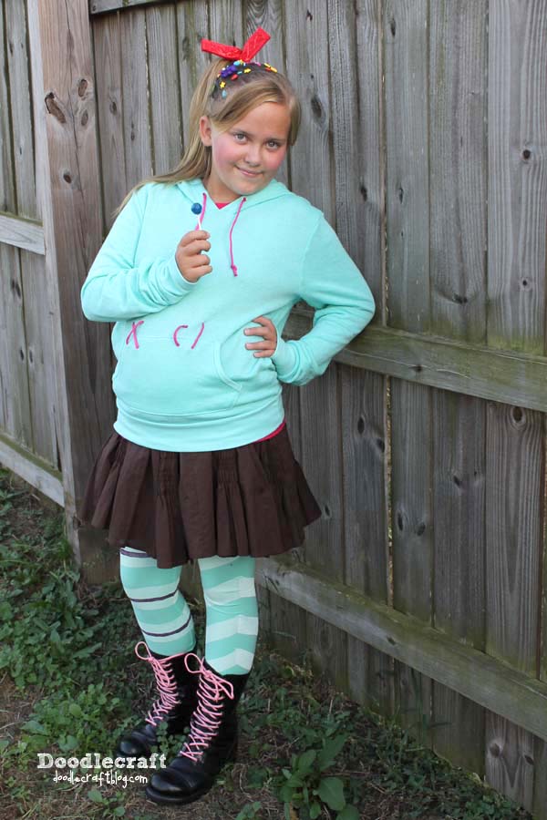 Vanellope Von Schweetz Cosplay Halloween Costume DIY!