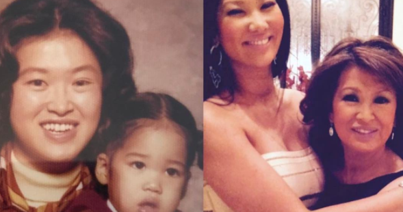 Kimora Lee Simmons and her mum in adorable then and now photos | This ...
