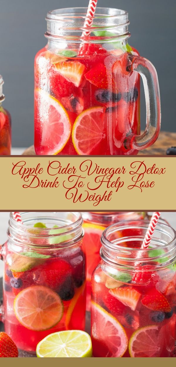 Apple Cider Vinegar Detox Drink To Help Lose Weight All delicious Recipe