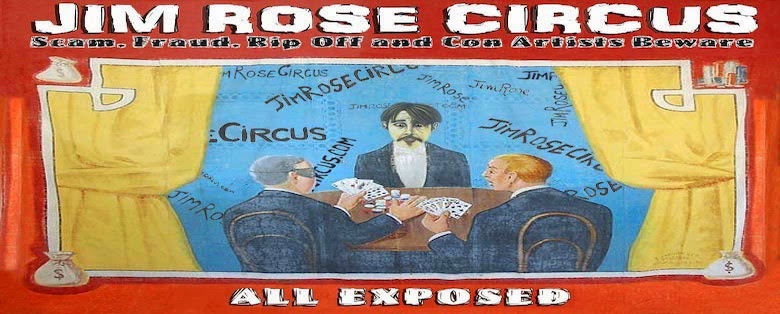 Jim Rose Circus Scam, Fraud Exposed