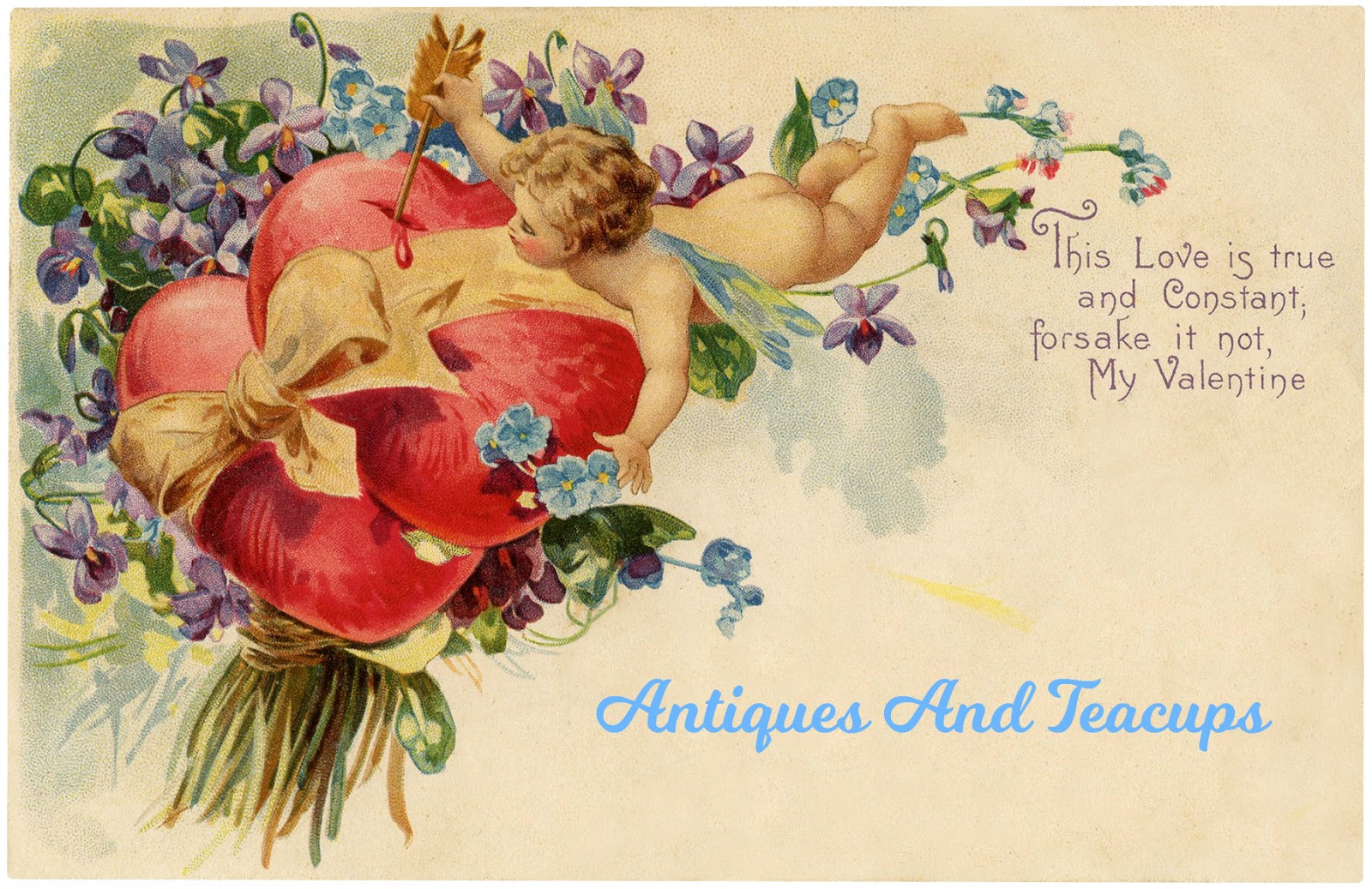 Antiques And Teacups: Valentine's Day Tea Things
