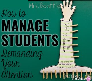 How to Manage Students Demanding Your Attention