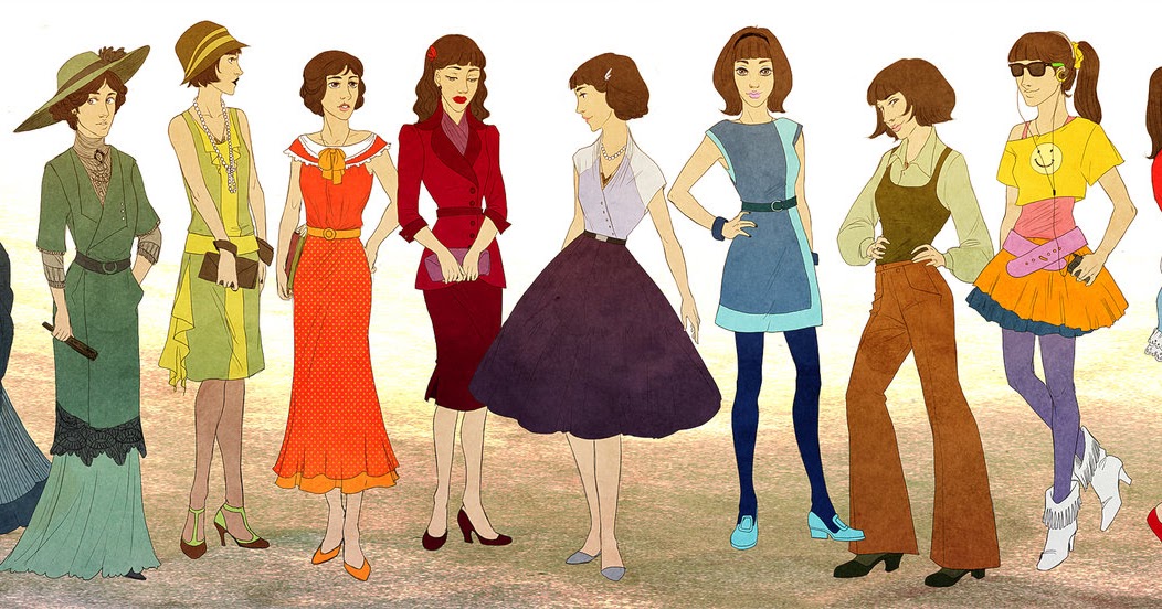 Evolución de la moda