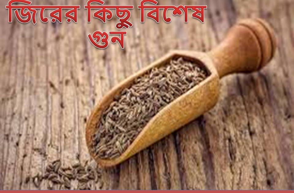 জিরের কিছু বিশেষ গুন/ health benefits of cumin seeds