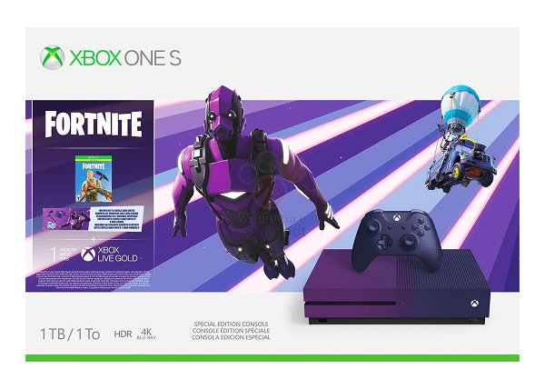 تسريب أول صور نسخة جهاز Xbox One S المحدودة للعبة Fortnite و تفاصيل رهيبة جداً..