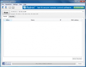 Scanning IP Jaringan Menggunakan Advance IP Scanner Scanning IP Jaringan Menggunakan Advance IP Scanner