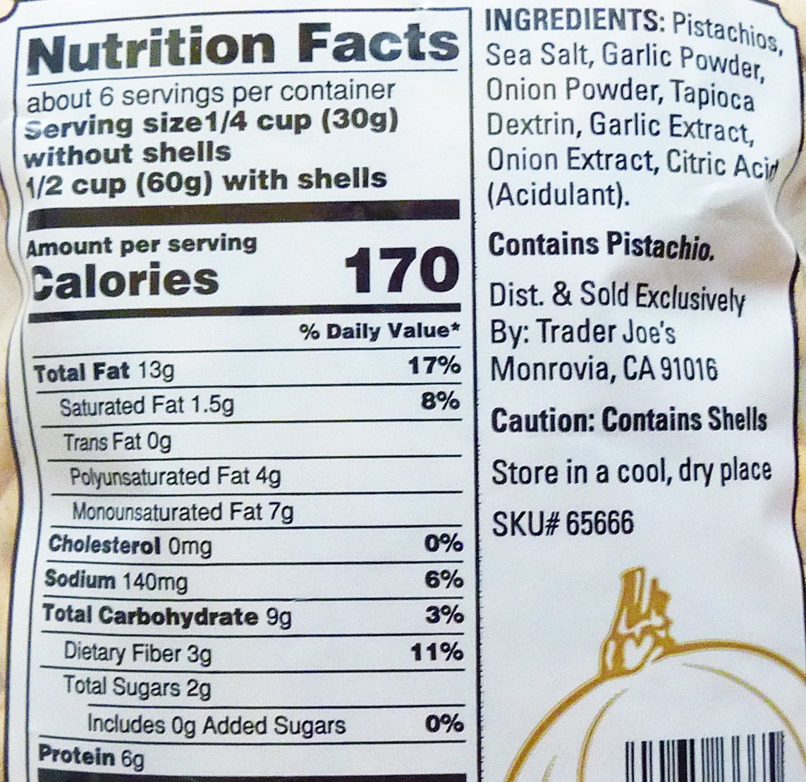 What's Good at Trader Joe's? Trader Joe's Garlic and Onion Pistachios