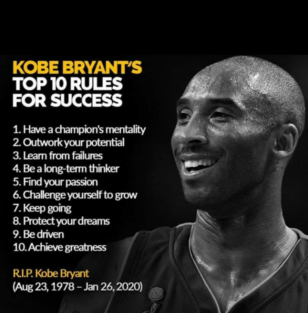 kobe bryant quotes on success