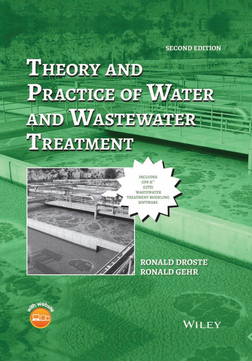 Theory and Practice of Water and Wastewater Treatment Engineering Books