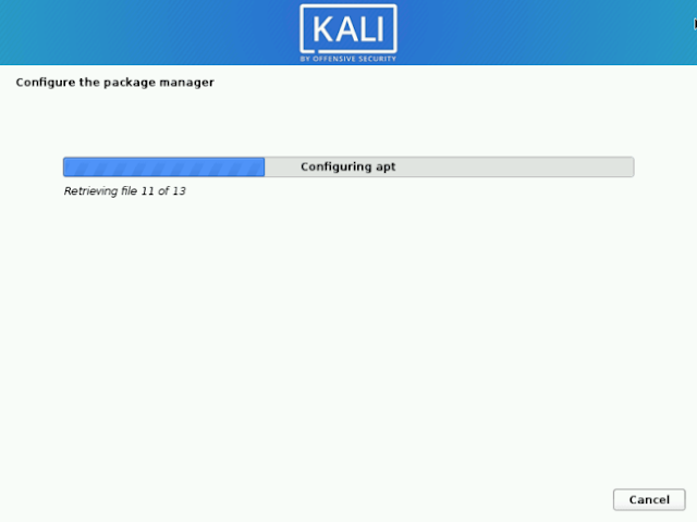 Configure apt Kali Linux