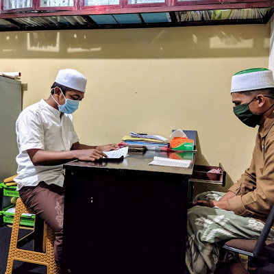 Calon Santri Baru Ikuti Seleksi