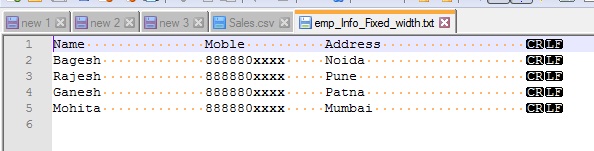 Microsoft Business Intelligence: Loading the fixed length file data in ...