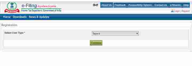 income tax e filing registration kaise kare 