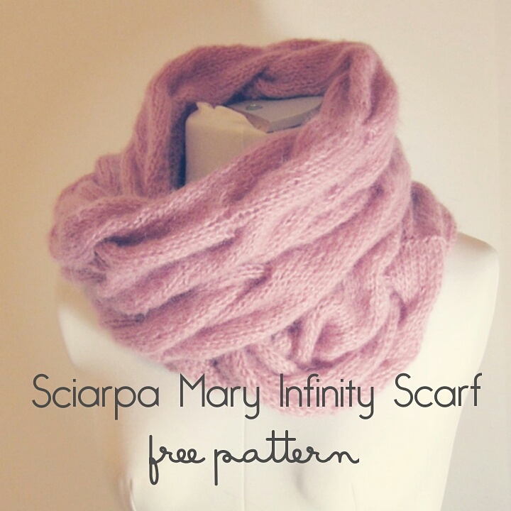 Scarf Sciarpa Ferri Scaldacollo Infinity Ai Ferri