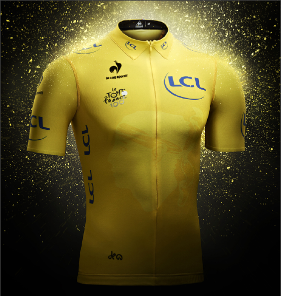 le coq sportif yellow jersey