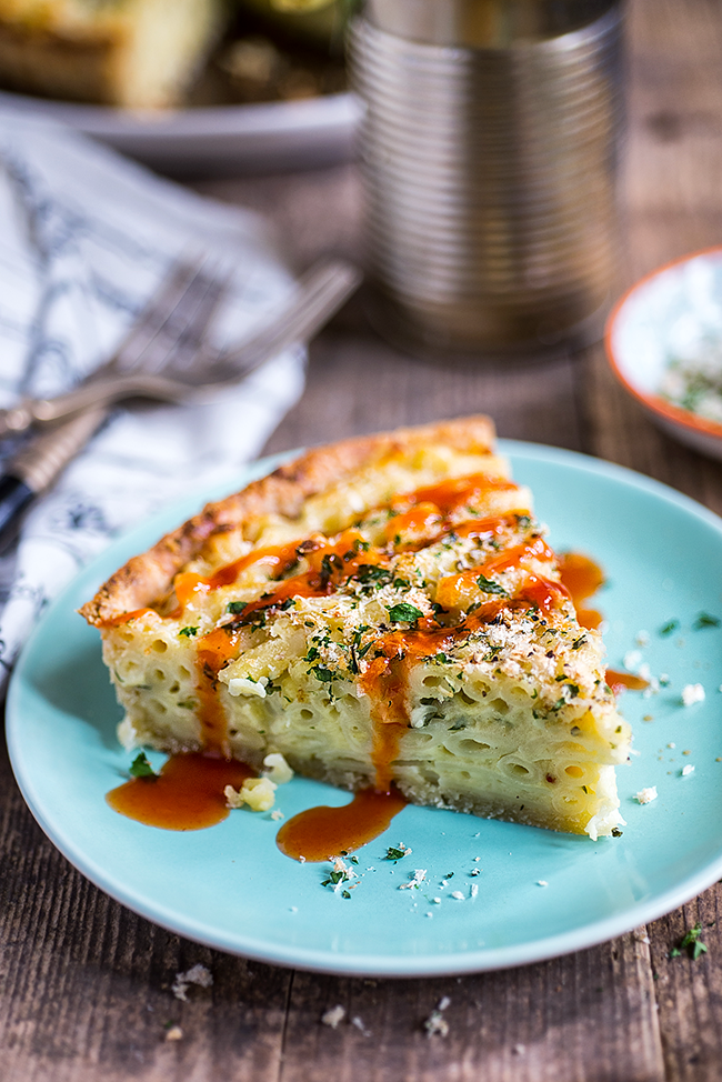Mac n' Cheese Pie supergolden bakes