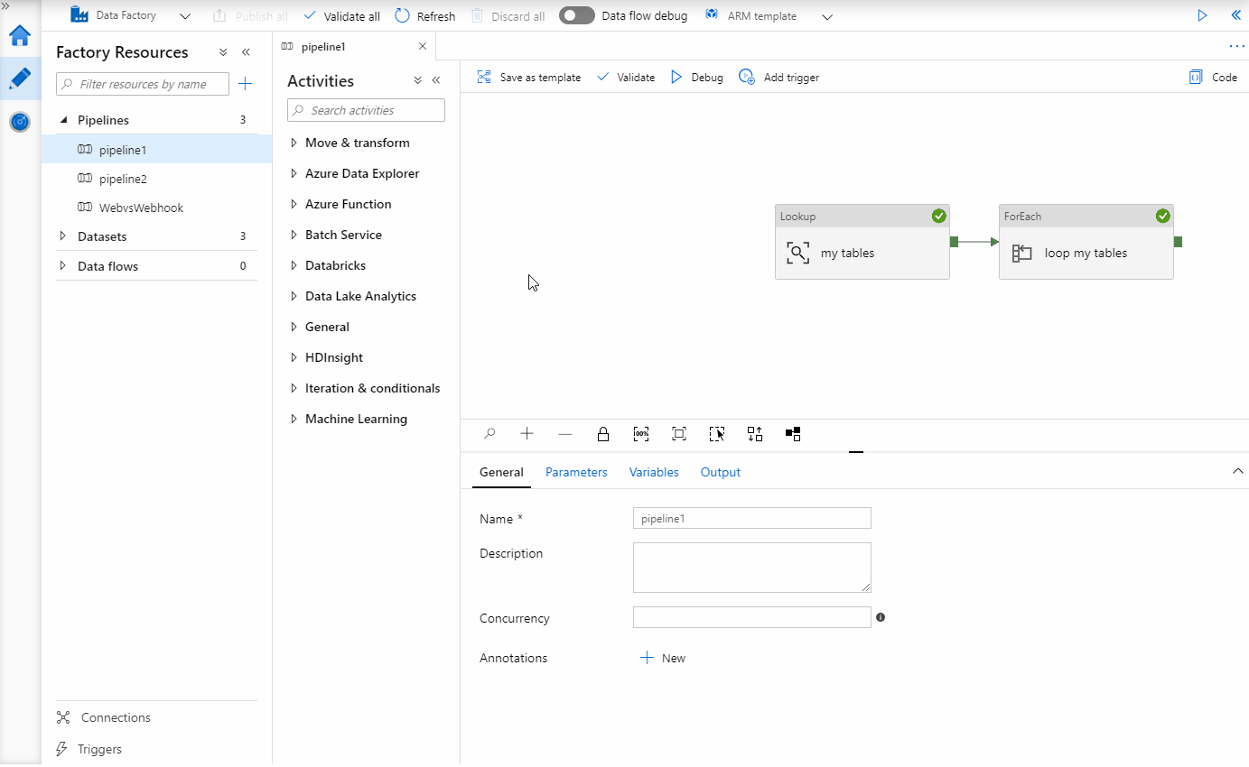 Microsoft BI Tools: Schedule Up/Downscale Azure SQL Database (API)