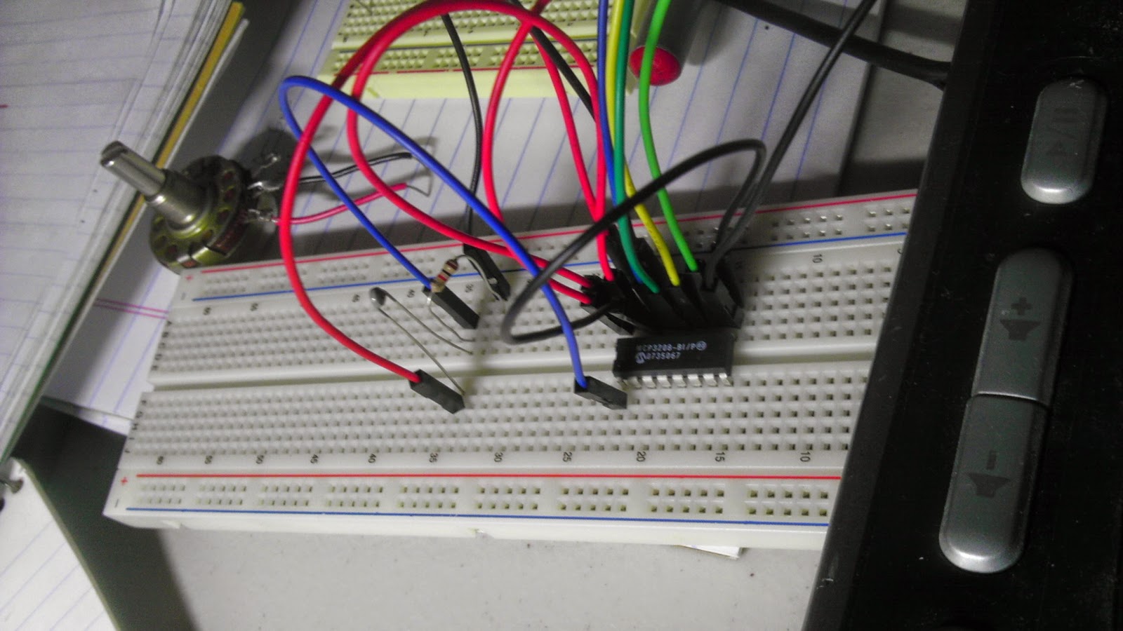 Wiringpi Python Mcp3008
