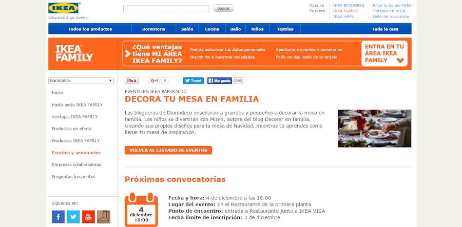 Decorar en familia: Taller navidad Ikea Diariodeco